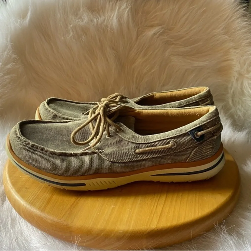 Skechers Shoes Mens Size 10‎ Slip On Loafers Boat Shoes